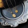 Korean Retro Good Luck Pendant Necklace - Trendy, Simple Clavicle Chain for Women
