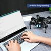 MiniHexa 18DOF Hexapod Roboter für Arduino KI Stimme Farbe Ziel Hindernis STEM Open Source Roboter mit Standard Kit Programmierung, Spinnenartiges Gehen,