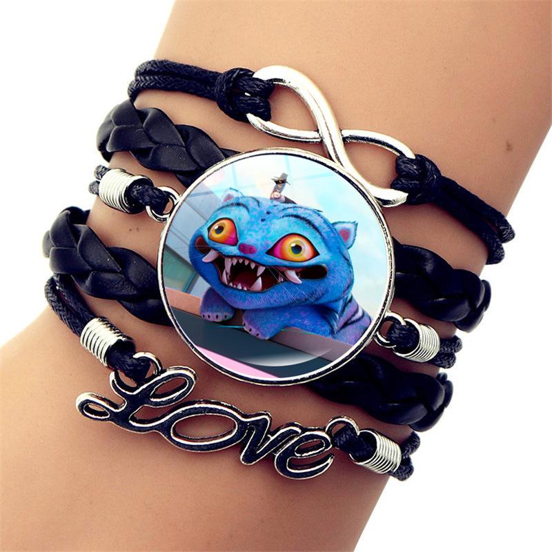Anime Kpop Demon Hunters Cosplay Prop Rumi Mira Zoey Pulsera Trenzada Figura Pareja Pulseras Joyas Regalos Para Ni Os As Entertaining Safe