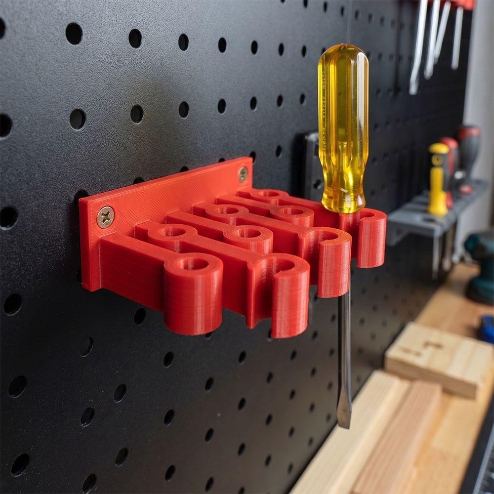 Space Saving Screwdriver Holder Multi-Function Tool Storage Rack  Hardware Tool Storage