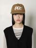 PEACE MAKER Pce Wave Applique 5-Panel Cap (Beige)