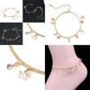 Stunning Gold Plated Butterfly Ankle Chain For Womens Beach Jewelry Collection