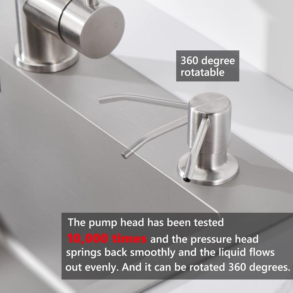 Soap Dispenser for Kitchen Sink Built In Kichen Sink Soap Dispenser Extension Tube Kit Or Bottle