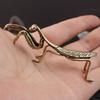 Simulare alamă Mantis ornament insecte antice figurine miniatură birou decoratiuni artizanale ceai animale de companie Feng Shui colecții