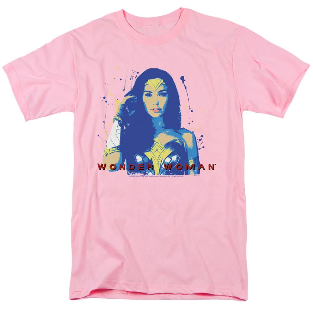 

Wonder Woman 84 Wonder Glow Mens T Shirt Pink Officially Licensed XL