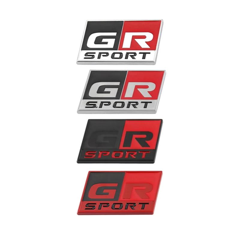 VTSJ3 Car Trunk Emblem Body Side Sticker for Toyota GR Sport Camry Corolla Yaris Rav4 Chr Auris Avensis Reiz Exterior Accessories