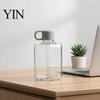 Kompakte Wasserflasche für Wanderungen, Tragbare Tritan Flache Flasche, Leichtes Schlankes Design, Große Kapazität Auslaufsicherer Wasserkocher, Outdoor-Reisen Und Schule