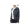 Cropped Coats Women's Navy Blue Hooded Moderate 162028611-3