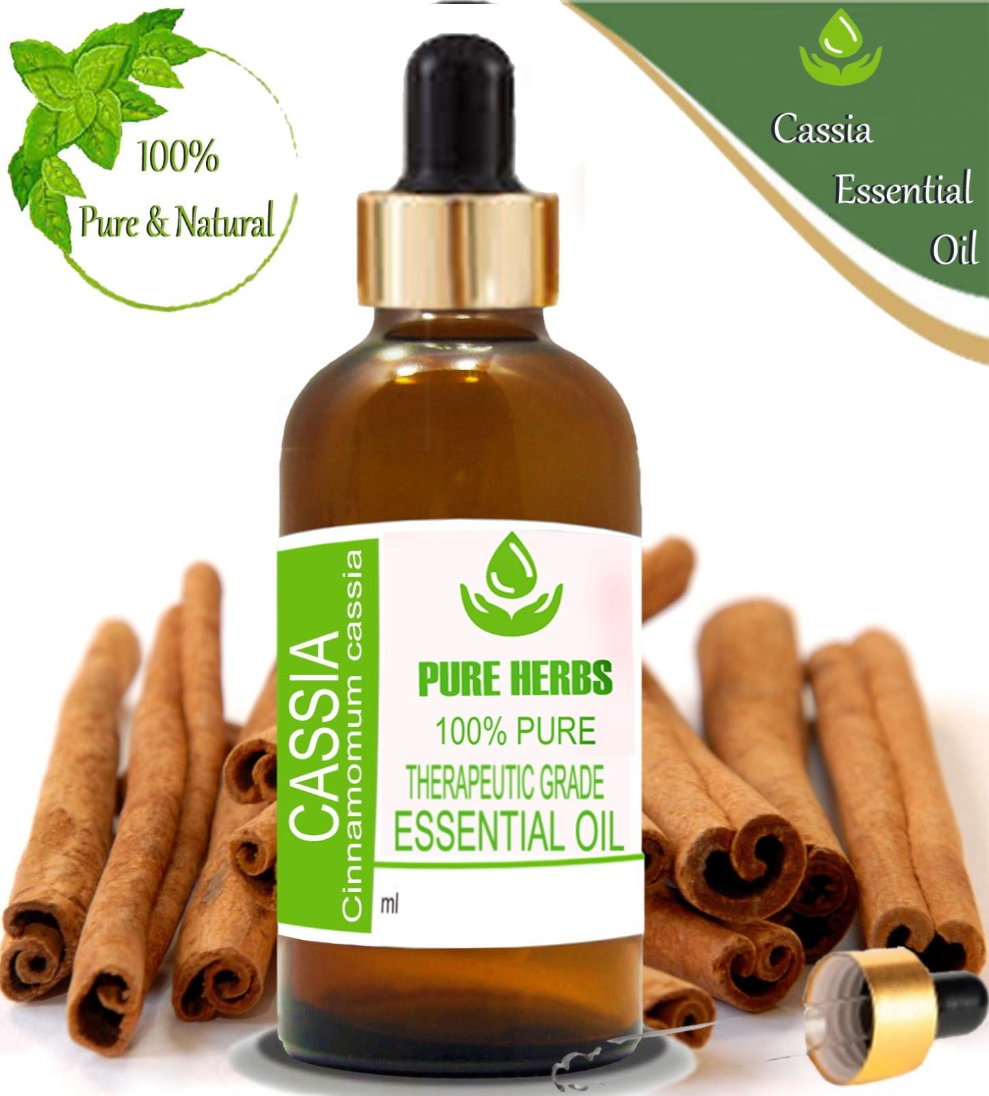 

Pure Herbs Cassia 100% Pure & Natural Cinnamomum Cassia Essential Oil ZA 268 5ML