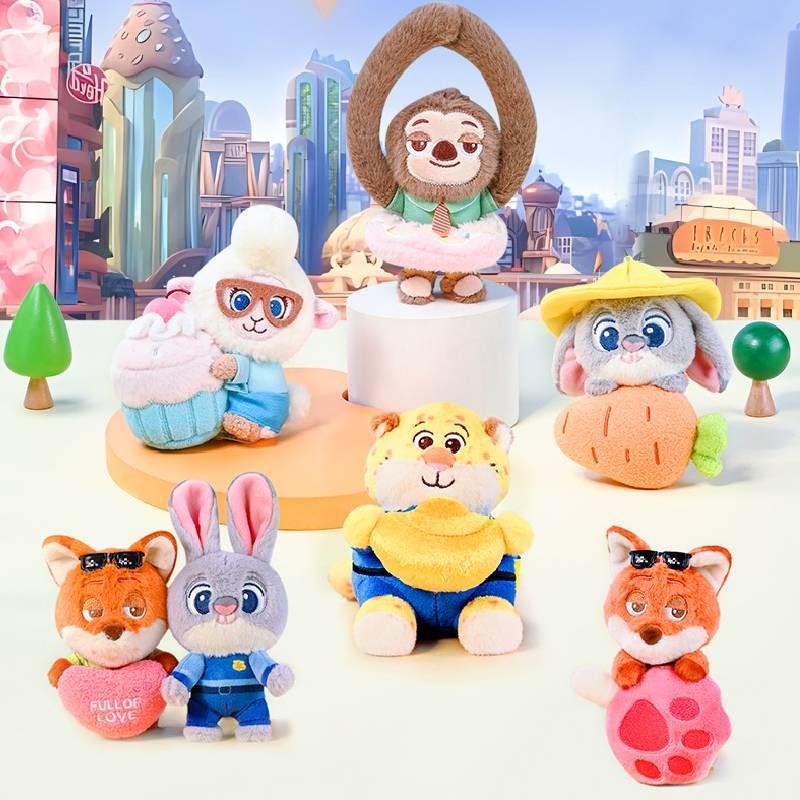 Judith Nick Zootopia Plush Toys Blind Boxes Dolls Pendants Decorations Backpacks