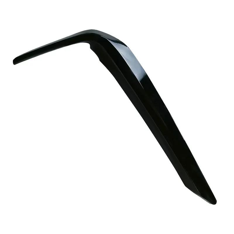 For BMW 5 Series G30 G38 M Sport 2018 2019 2020 Front Fog Light Lamp Cover Eyelid Eyebrow Decoration Strips Outer Foglight Trim