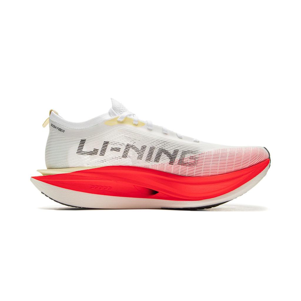Li Ning Feidian 5 ELITE Low top Marathon Racing Track & Field Competition Running Shoes Unisex Standard White ARMV003-1