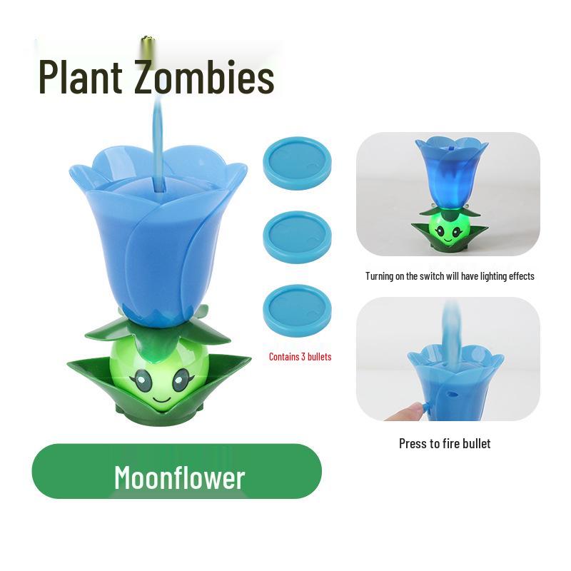 Plants Vs. Zombies Toy Set: Bewitching Mushroom, Fish Hook, Grassland Mine, Flaming Tree, Poison Pea