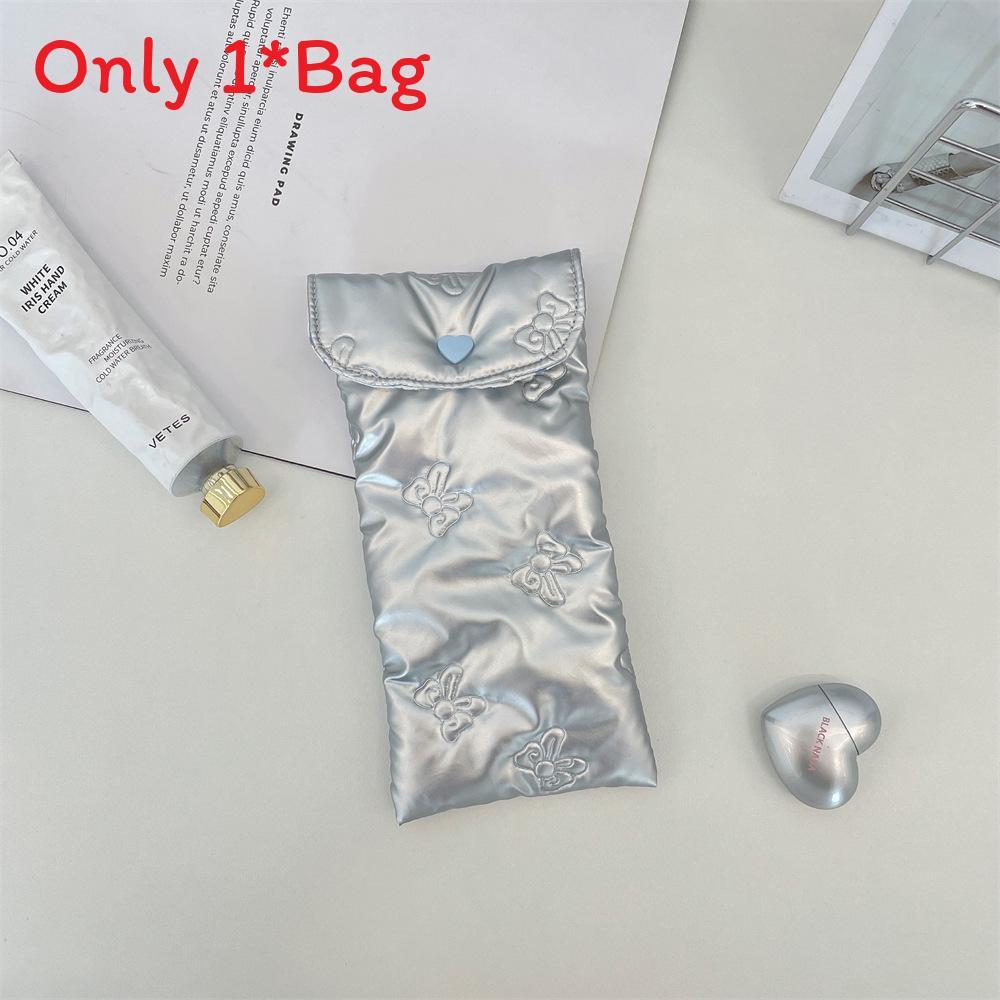 Modern Minimalist Pu Eye Glass Case With Soft Padding For Bedroom Storage