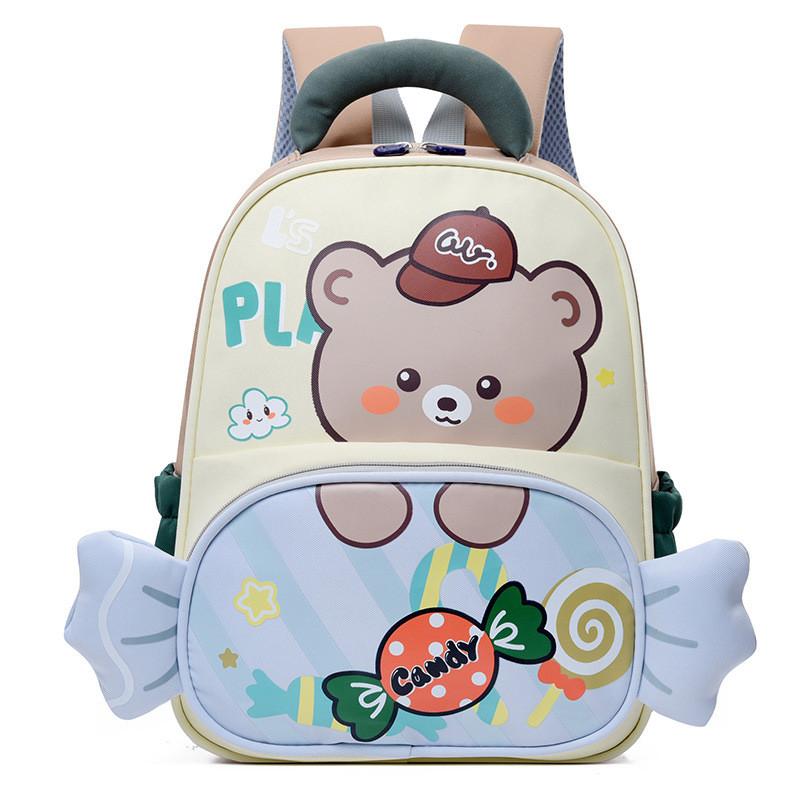 Charming Cat Lightweight Backpack For Children With Multiple Color Options And Design Durable
