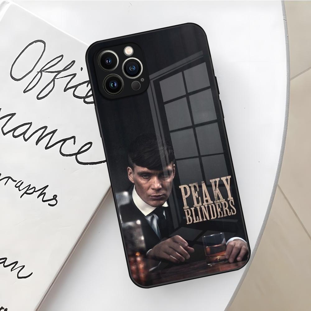 Peaky Blinders Thomas Shelby Phone Case for Iphone 16 15 14 12 11 13 Pro Max Mini X Xr Xs Se 8 Puls glass Cover