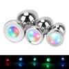 Small Medium Large Set Luminous Metal Anal Beads Butt Plug