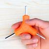 Portable Light Weight Stainless Steel Inner Hex Wrench for Bicycle Maintance and Repairing