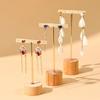 Photography Props Earring Display Stand T-Bar Earrings Hanging Organizer  Earring