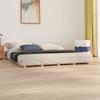 VidaXL Bed Frames, Double Bed with Slatted Base, Adult Bed, Indoor Bedroom Furniture, Brown 180x200 Cm 824583