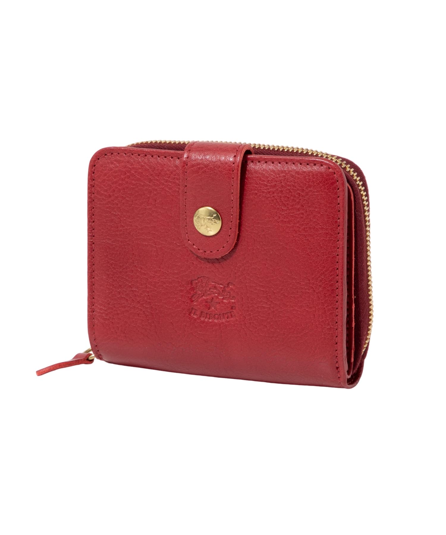 

wallet SMW067 PV0005 model MEDIUM WALLET CLASSIC ROSSO [Il Bizonte] Bi-fold (old number C0960) [item]