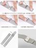 Calm Watch Mesh Milanese Stainless Steel Straight 18mm 24mm Strap, Bracelet, Link, Polished, - (18mm, Silver)