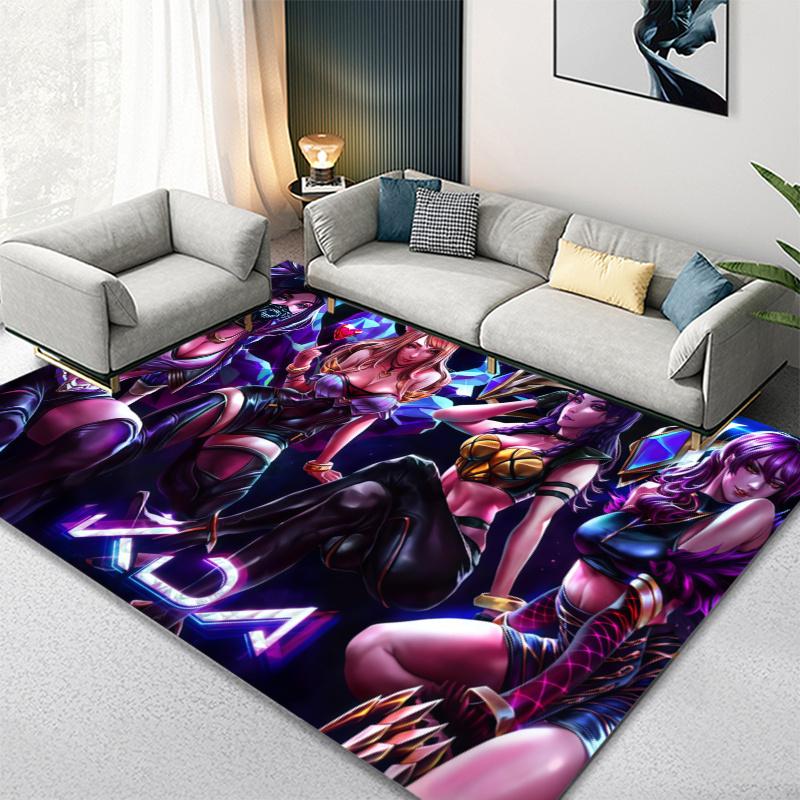 KDA Carpet Rug for Living Room Bedroom Home Sofa Decoration,Kids play Non-slip Floor Mat