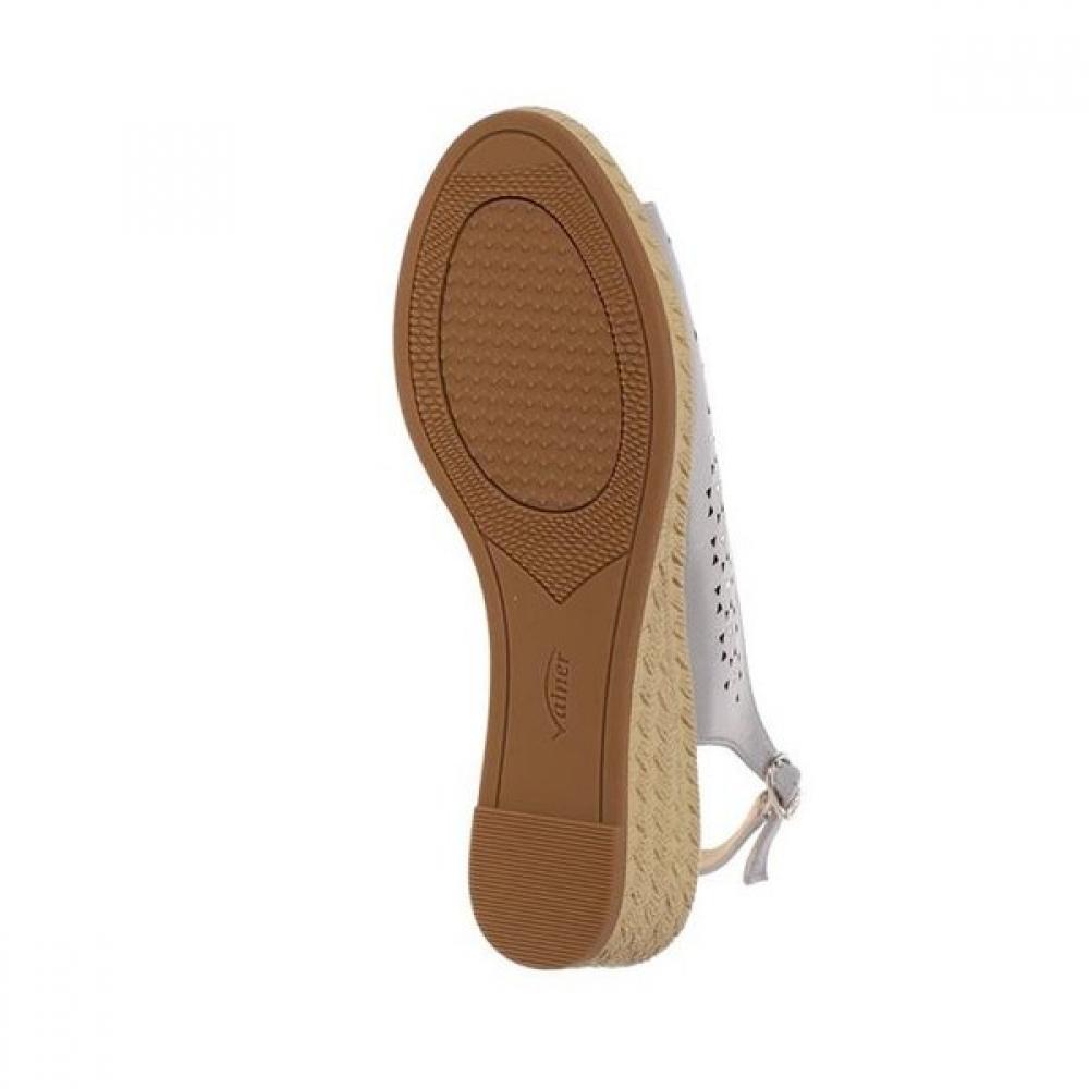Vainer Women S Comfort Sandal Blue 354c