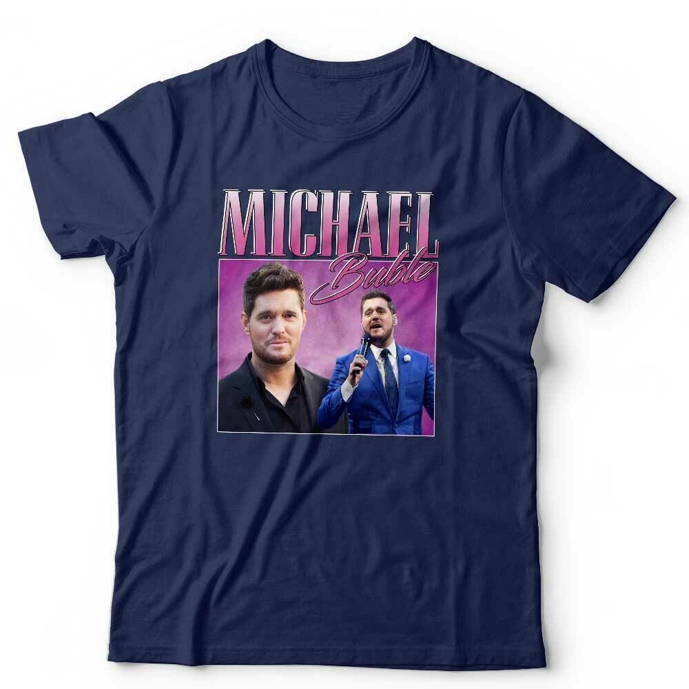 Michael Bubl TShirt Christmas Jazz Crooner Fan Gift Funny Stag Hen Do Thro S