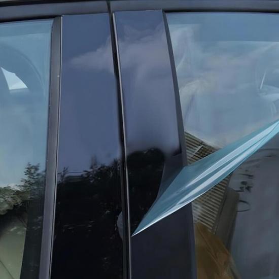 For 2016- Honda Civic Sedan Glossy Black Pillar Post Door Trim Accessories