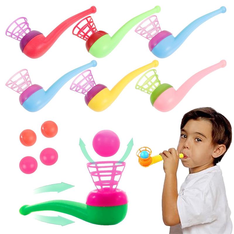 8/16/24pcs Magic Floating Ball Suspended Blowing Balls Plastic Pipe Interesting Festival Party Performance Props Gifts TMZ