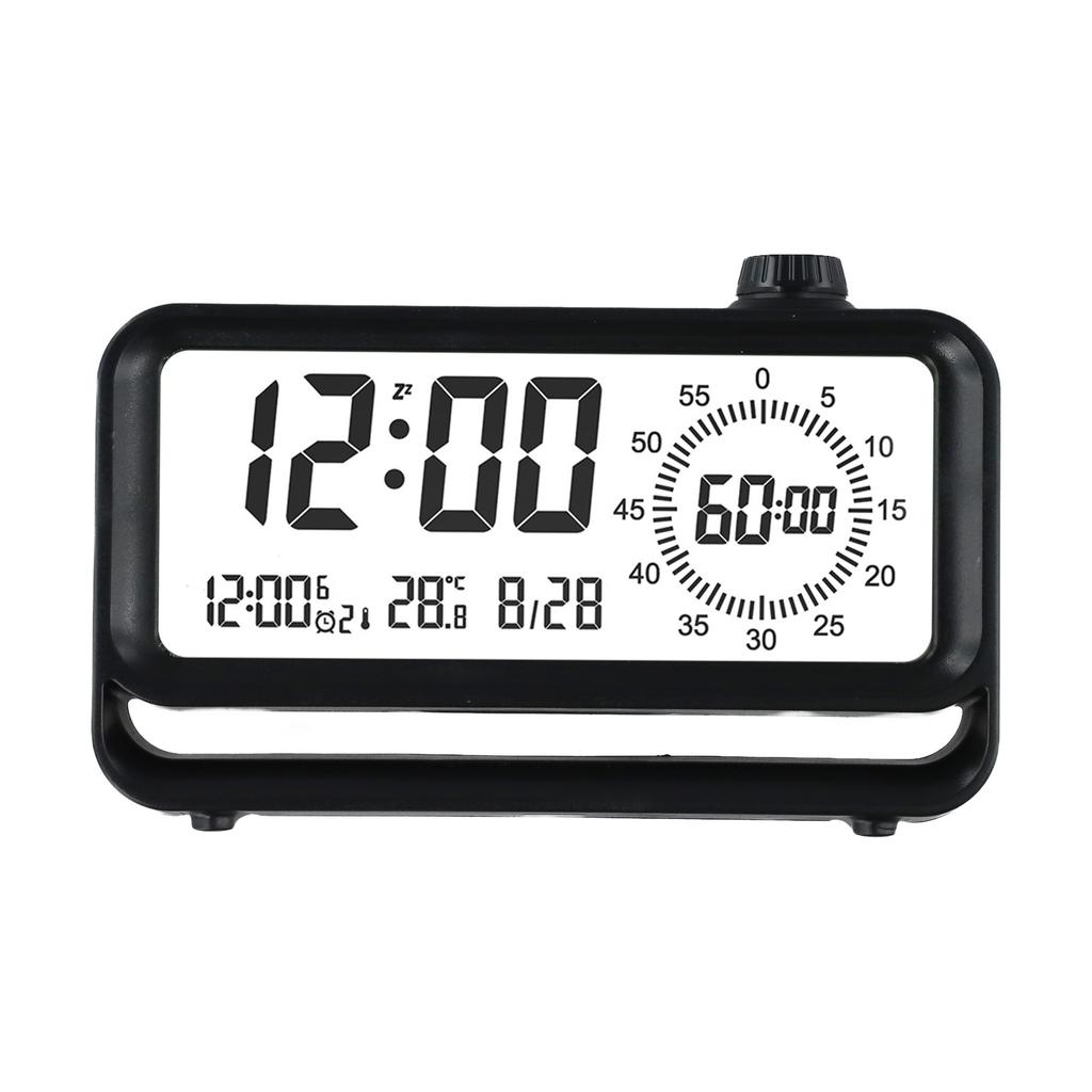 High Tech Multifunctional Electronic Alarm Clock Featuring Smart Design & Intuitive Controls Suitable For All Users