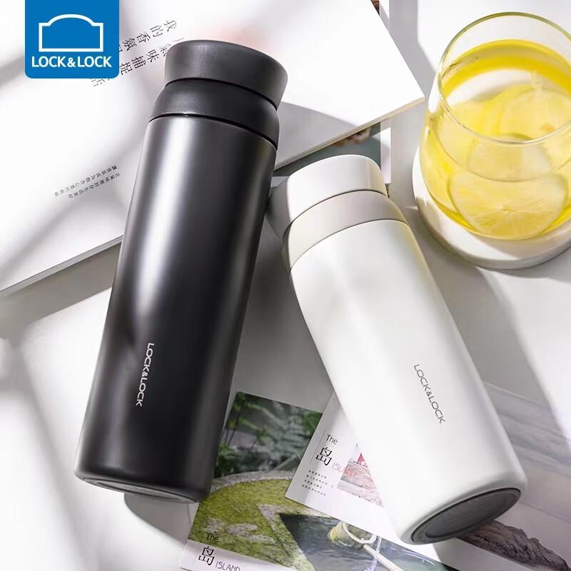 

LOCK&LOCK LHC4212 Aspiration 316 Stainless Steel Insulated Tumbler 450ml