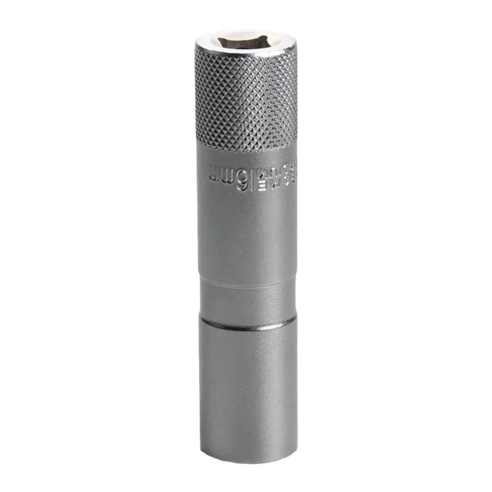 16mm Magnetic Spark Socket Wrench Flexible Thin Wall 12 Angle Chrome Vanadium Steel for Automotive and Motorcycle