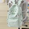 Schoolbag milk fufu salt sweet balance soft cute cartoon puppy full print backpack student daily commute light oxygen research school bag