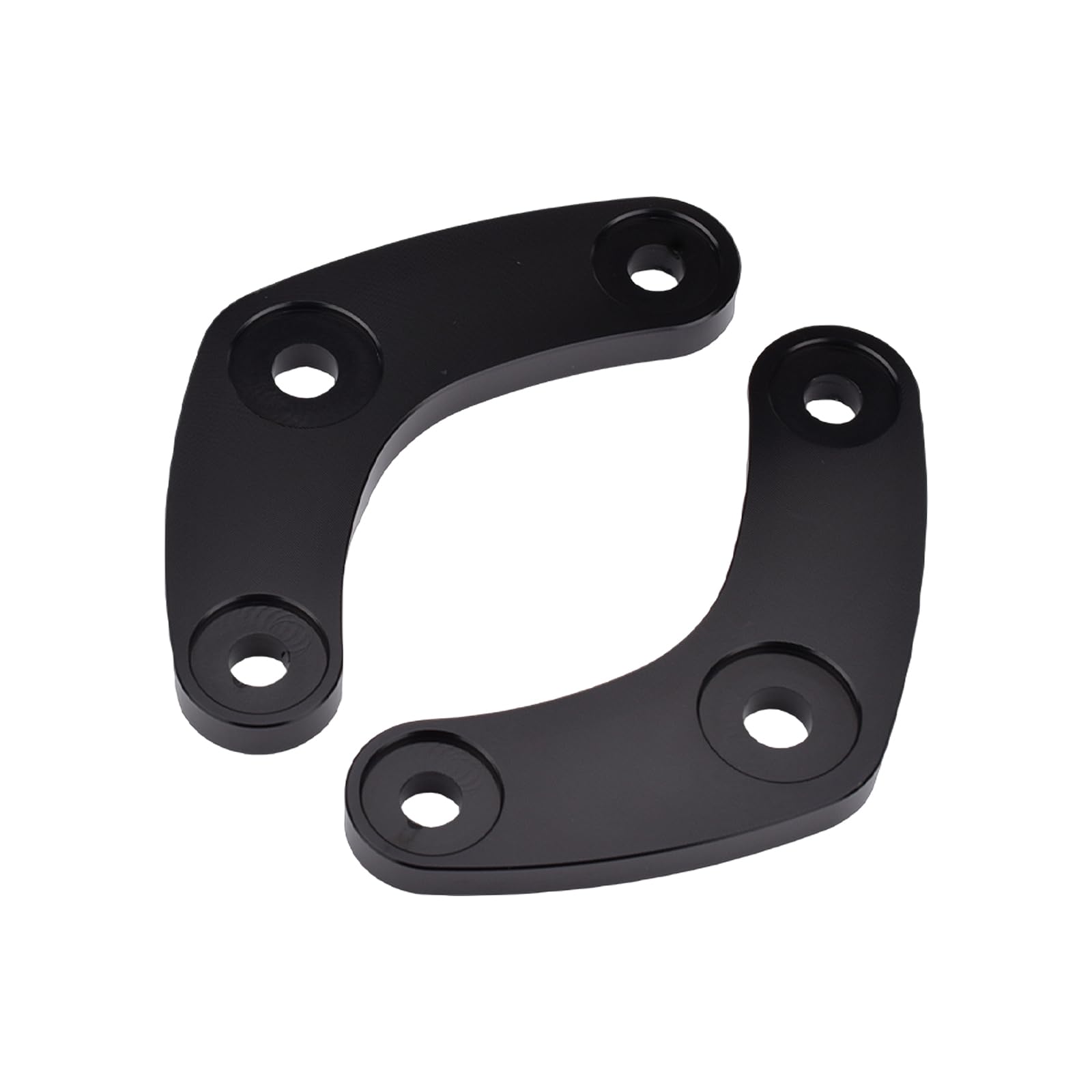 

HRuizq Motorcycle Lowering Kit for Kawasaki Ninja 650, Z650, and Z650RS (All Models) - Improves Foot Reach, Includes Rear Lowering Link Rods (Black)