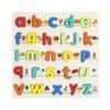 Wooden Educational Puzzle Upper Case Lower Case Letters For Family Game Children Preschoolers Toy