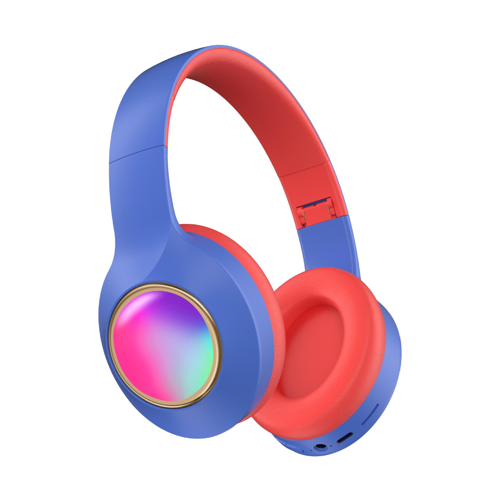

YDM69 Wireless Bluetooth Gaming Headset with Light-Up Headband for Mobile Phones червоний/синій