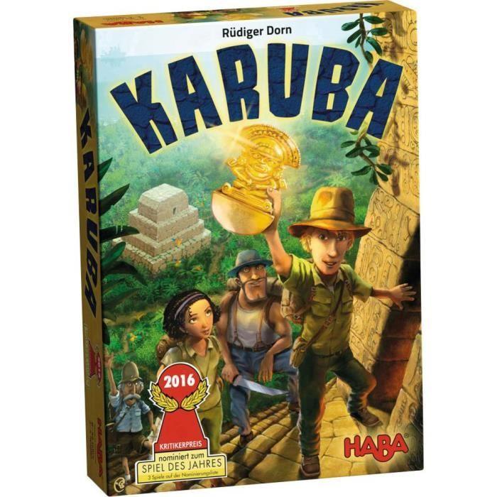 Jeu de société - HABA - Karuba - 8 ans - Intérieur - 2 joueurs ou plus