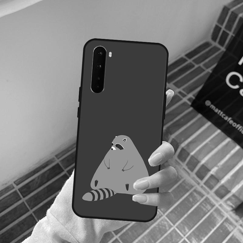 Cartoon Raccoon Kawaii Case For OnePlus 15 13 12 11 13T 13R 12R 10R 10T 8T OnePlus Nord 5 CE 3 4 Lite N20 N30 Cover
