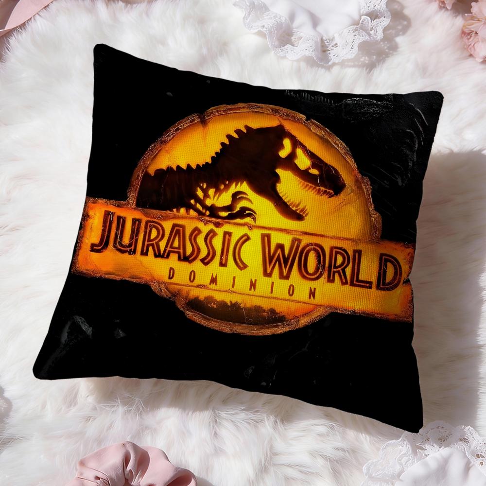 Hot JJurassic Worlder Cushion Cover Soft Washable Pillow Case Multi-Scene for Couch Bed Travel Office Use