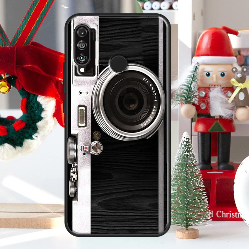 Retro Classic Vintage Camera For Huawei Nova 9 10 SE 11 Pro Y60 Y70 Y90 Y61 Y91 Y72 Y73 12i 11i 8i P20 P30 P40 Lite Case