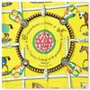 Auth HERMES Carre 90 Scarf Couvertures Et Tenues De Jour Silk He5517rr Used