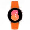 ERBORD Universal Silicone Strap 20mm, Tropic, Orange / Silver Buckle