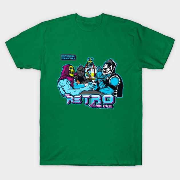 Villain Pub Print TShirt Plus Size 