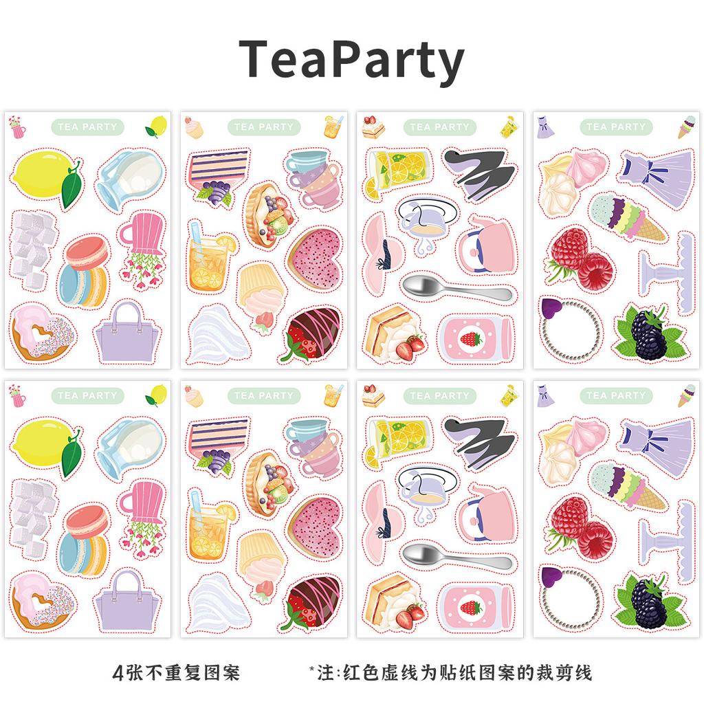 8 Cute Style Graffiti Stickers Pvc Stickers Waterproof Decorative Stickers Children's DIY Stickers