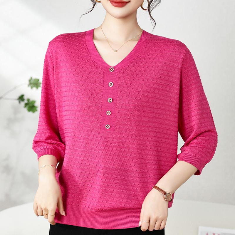 Qinghe Cashmere Women's 30% Cashmere Sweater - Soft & Warm Wool Blend Pullover