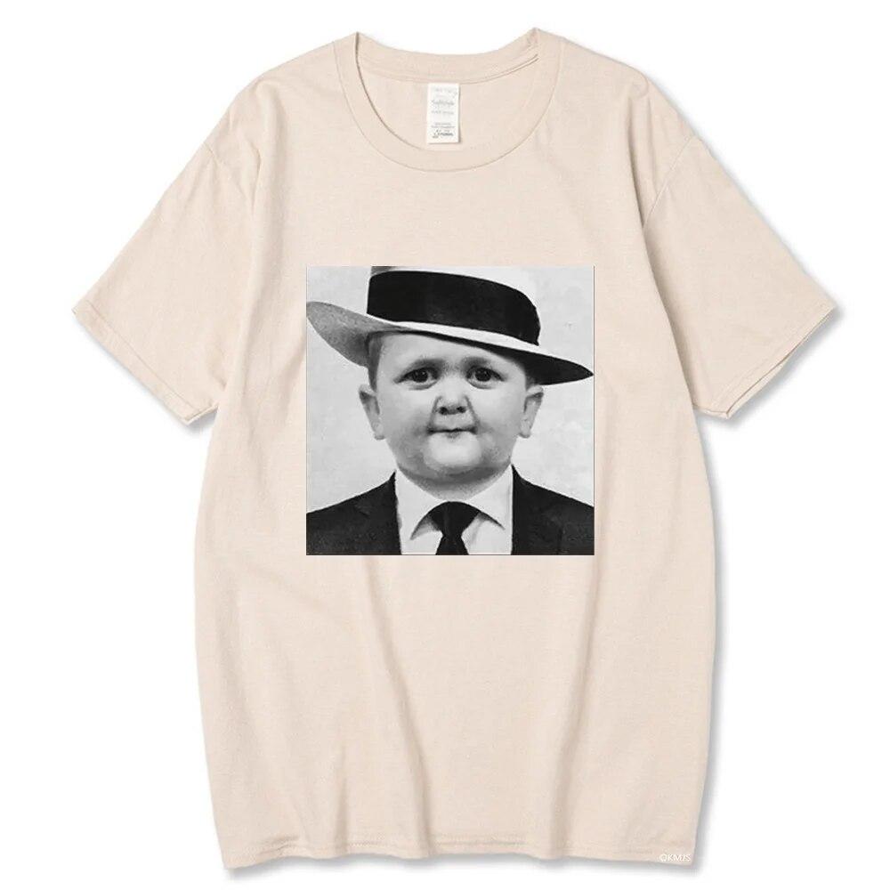 2023 New Hasbulla Fighting Meme T Shirt Unisex Women Mini Khabib Blogger T-Shirt High Quality Crew Neck Pure Cotton Oversized Tees Unisex