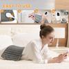 Extra Large Electric Heating Pad - Portable 6-Level Quick Heating To 140°F, Auto Shut-Off In 2 Hours, Machine Washable for Leg, Shoulder, Knee, Neck