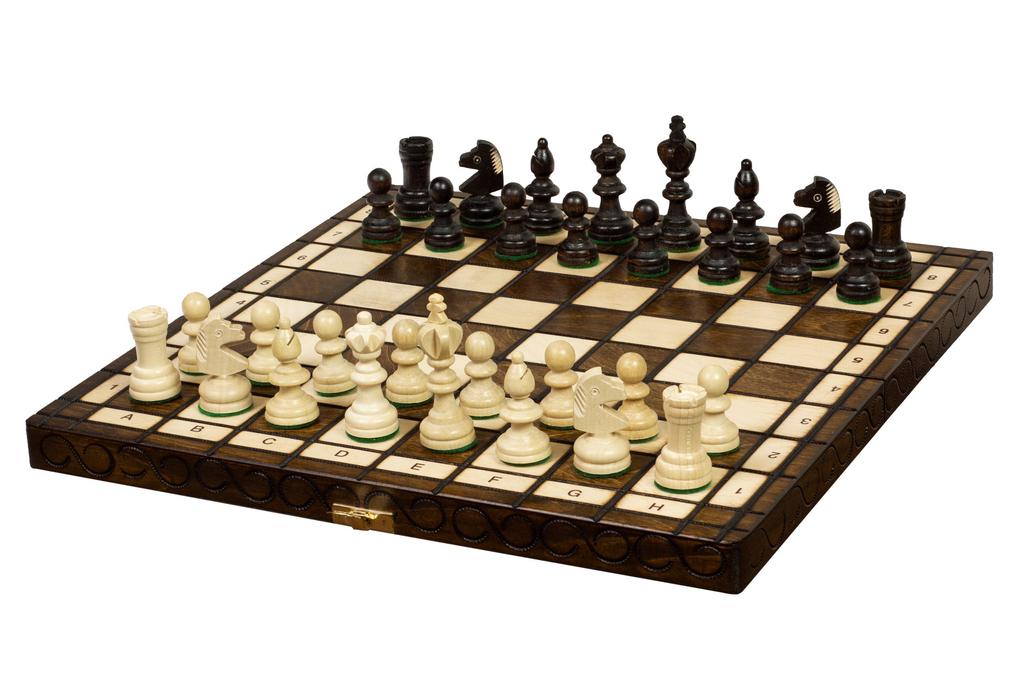 Polish Wooden Chess 35 Cm